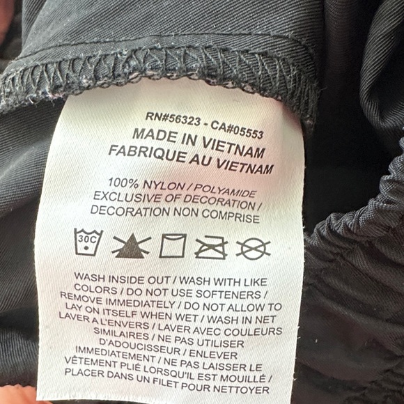 Nike Sportswear Essential Woven Cargo Pants L Black High Rise Athleisure Utility - Picture 8 of 8